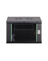 Szafa sieciowa wisząca jednosekcyjna DIGITUS Dynamic 19'' 7U, 600x450, drzwi szyba, czarny, niezmontowana, 60kg - nr 3