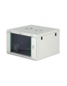 Szafa sieciowa wisząca jednosekcyjna DIGITUS Dynamic 19'' 7U, 600x600, drzwi szyba, szary, niezmontowana, 60kg - nr 10