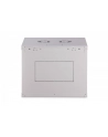 Szafa sieciowa wisząca jednosekcyjna DIGITUS Dynamic 19'' 9U, 600x450, drzwi szyba, szary, niezmontowana, 60kg - nr 4