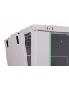 Szafa sieciowa wisząca jednosekcyjna DIGITUS Dynamic 19'' 9U, 600x450, drzwi szyba, szary, niezmontowana, 60kg - nr 7