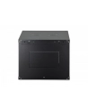 Szafa sieciowa wisząca jednosekcyjna DIGITUS Dynamic 19'' 9U, 600x600, drzwi szyba, czarny, niezmontowana, 60kg - nr 4