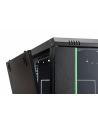 Szafa sieciowa wisząca jednosekcyjna DIGITUS Dynamic 19'' 9U, 600x600, drzwi szyba, czarny, niezmontowana, 60kg - nr 7
