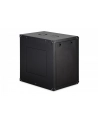 Szafa sieciowa wisząca jednosekcyjna DIGITUS Dynamic 19'' 12U, 600x450, drzwi szyba, czarny, niezmontowana, 60kg - nr 2