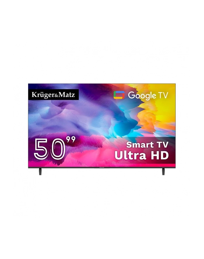 Telewizor Kruger'Matz 50'' UHD Google TV, DVB-T2/S2/T/C H.265 HEVC główny
