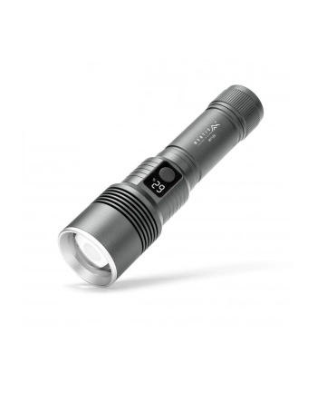 Latarka akumulatorowa MONTIS MT159-GR  Taktyczna LED 700lm ZOOM 15W szara