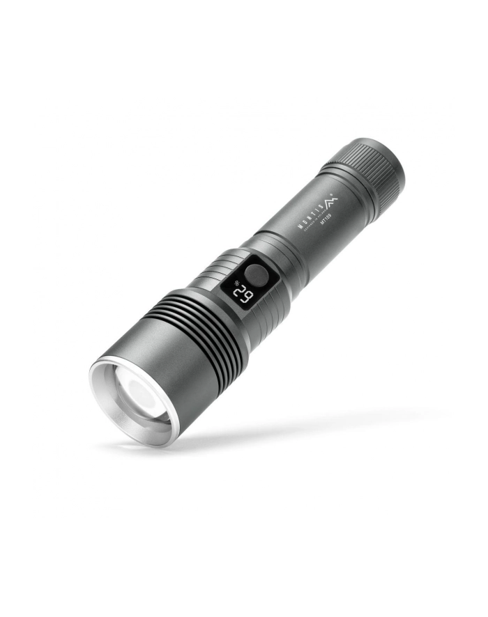 Latarka akumulatorowa MONTIS MT159-GR  Taktyczna LED 700lm ZOOM 15W szara główny