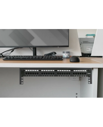 Digitus 19-calowy wspornik do montażu ściennego urządzeń, 2U