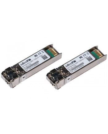 Mikrotik Pair Of Bidirectional Sfp 1G / Sfp+ 10G Sfp28 25G 15Km Modules (T1270Nm/R1330Nm, Single Lc-Connector + T1330Nm/R1270Nm, (XS+2733LC15D)