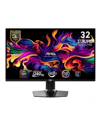 msi Monitor MAG 321UPX QD-OLED 31.5''/LED/UHD/Curv/160HZ/Black