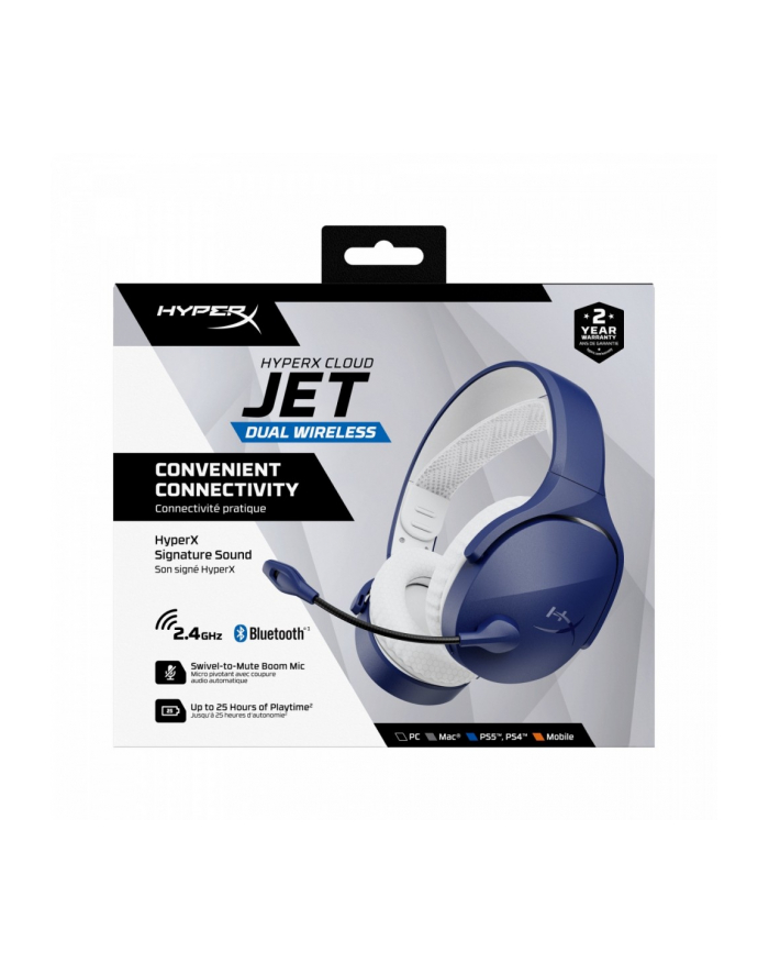hyperx Zestaw słuchawkowy Cloud Jet Bezprzewodowy Gaming - AM7A0AA główny
