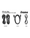 iiyama Monitor 24 cale T2452MSC-W1AG FHD,10PKT, POJ, IPS, HDMI, DP, 400cd, biały - nr 10