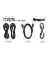 iiyama Monitor 24 cale T2452MSC-W1AG FHD,10PKT, POJ, IPS, HDMI, DP, 400cd, biały - nr 40