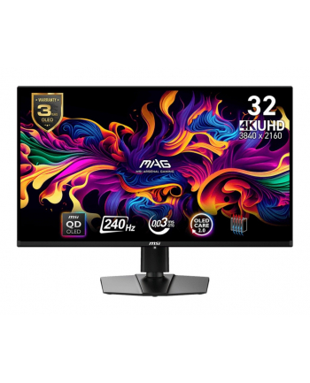 msi Monitor MAG 321UPX QD-OLED 31.5''/LED/UHD/Curv/160HZ/Black