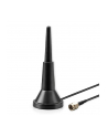 qoltec Antena 4G LTE z podstawą magnetyczną | 5dBi | wewnętrzna |       dookólna | 600-2700 MHz | SMA | 3m - nr 1