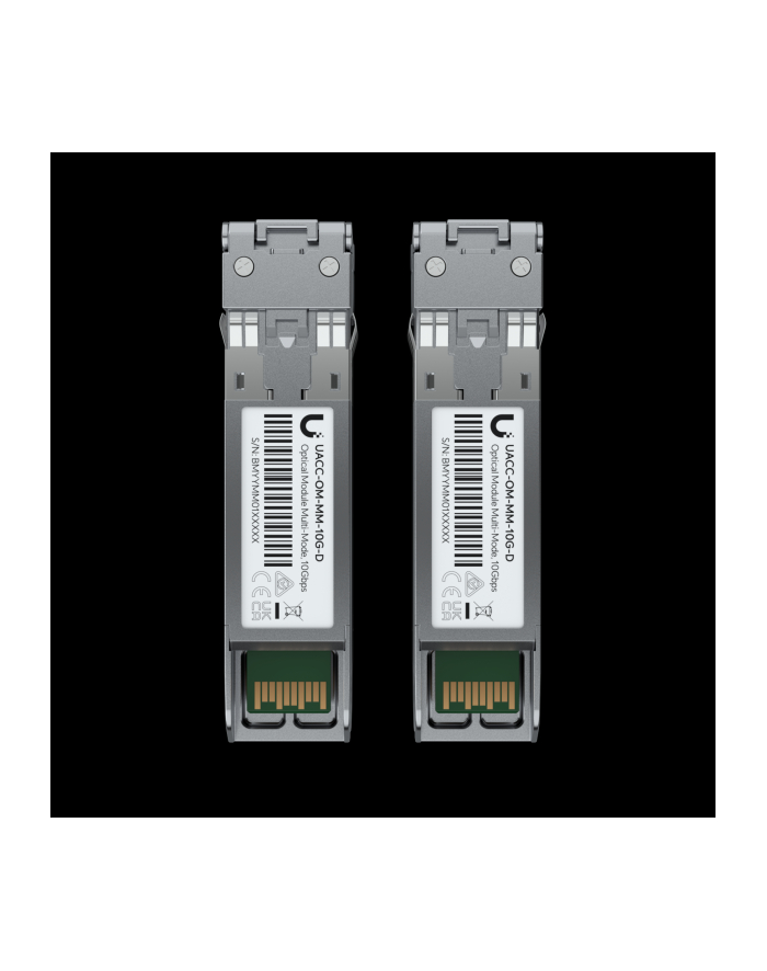 Ubiquiti UACC-OM-MM-10G-D moduł przekaźników sieciowych Swiatłowód 10000 Mbit/s SFP+ (UACCOMMM10GD) główny