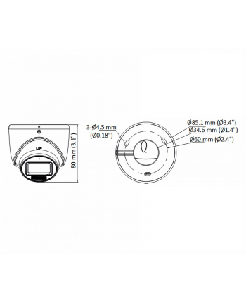 Hikvision Kamera 4W1 Ds-2Ce76D0T-Lmfs(2.8Mm) (DS2CE76D0TLMFS28MM)
