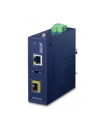 Planet Igt-815At Konwerter Sieciowy 1000 Mbit/S Multifunkcyjny, Pojedynczy Niebieski (Igt815At) nr 2