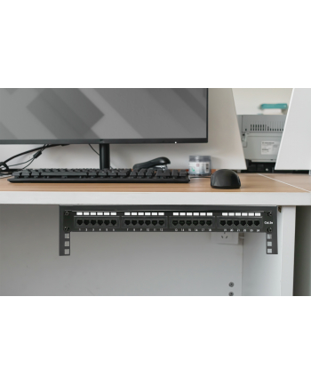Digitus 19-calowy wspornik do montażu ściennego urządzeń, 2U nr 1
