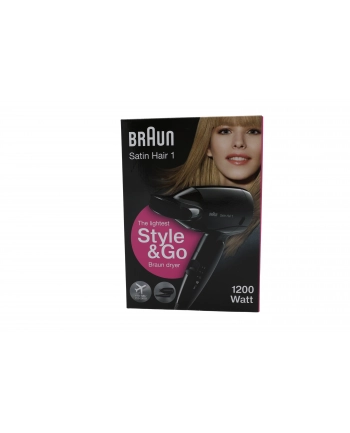 braun Suszarka do włosów HD130E DC 1200W czarna