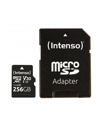 Intenso 3433492 pamięć flash 256 GB MicroSDXC UHS-I Klasa 10