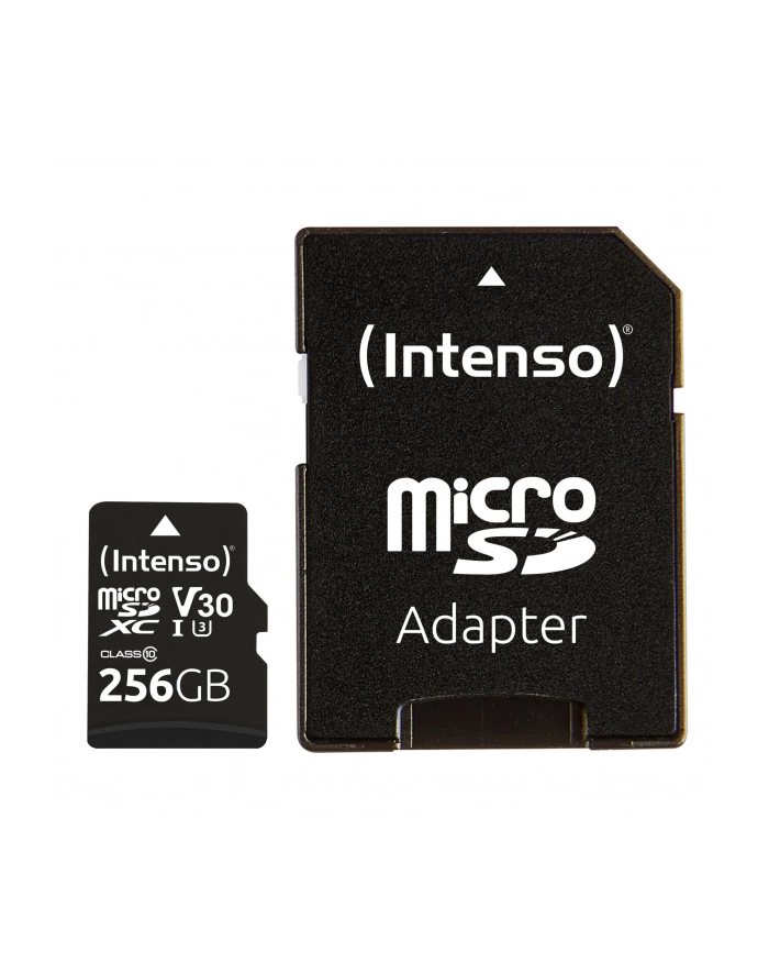 Intenso 3433492 pamięć flash 256 GB MicroSDXC UHS-I Klasa 10 główny