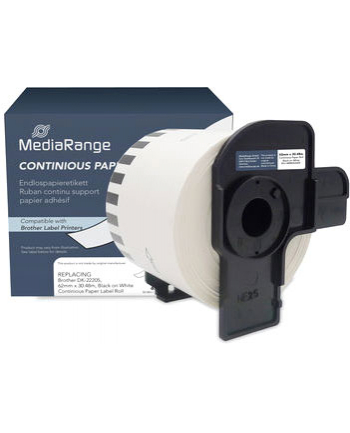 Mediarange Continuous Paper Label, For (MRBDK22205) nr 2