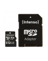 Intenso microSDXC 512GB C10 UHS-I Professional + Adapter - nr 1