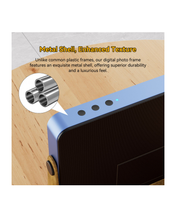 Kodak Niebieska Cyfrowa Foto Ramka Na Zdjęcia 10,1'' Rwf-108V