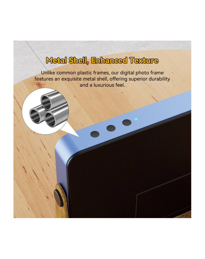 Kodak Niebieska Cyfrowa Foto Ramka Na Zdjęcia 10,1'' Rwf-108V główny