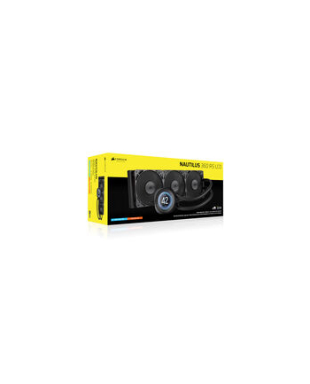 Corsair Chłodzenie wodne Nautilus 360 RS LCD Czarne (CW9061033WW) nr 2