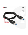 Club3D cac-1409 usb usb 3.2 gen 2 (3.1 gen 2) 0,5 m usb a czarny (55624591) - nr 6