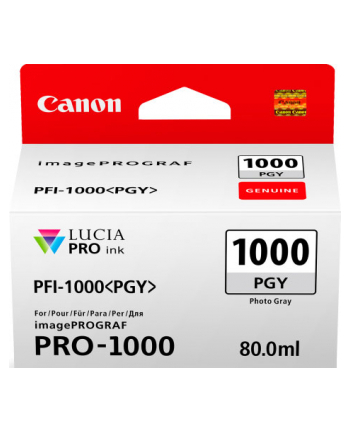 Canon PFI-1000PGY Photo Grey nr 1