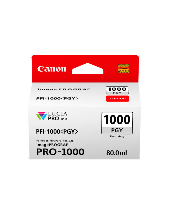 Canon PFI-1000PGY Photo Grey główny