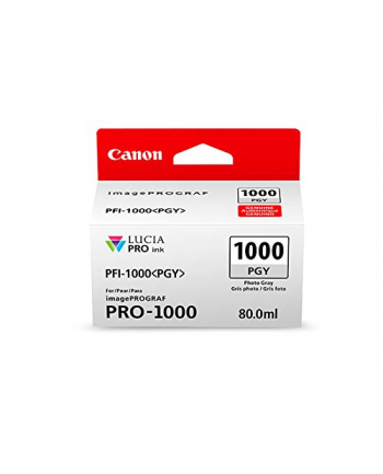 Canon PFI-1000PGY Photo Grey nr 2