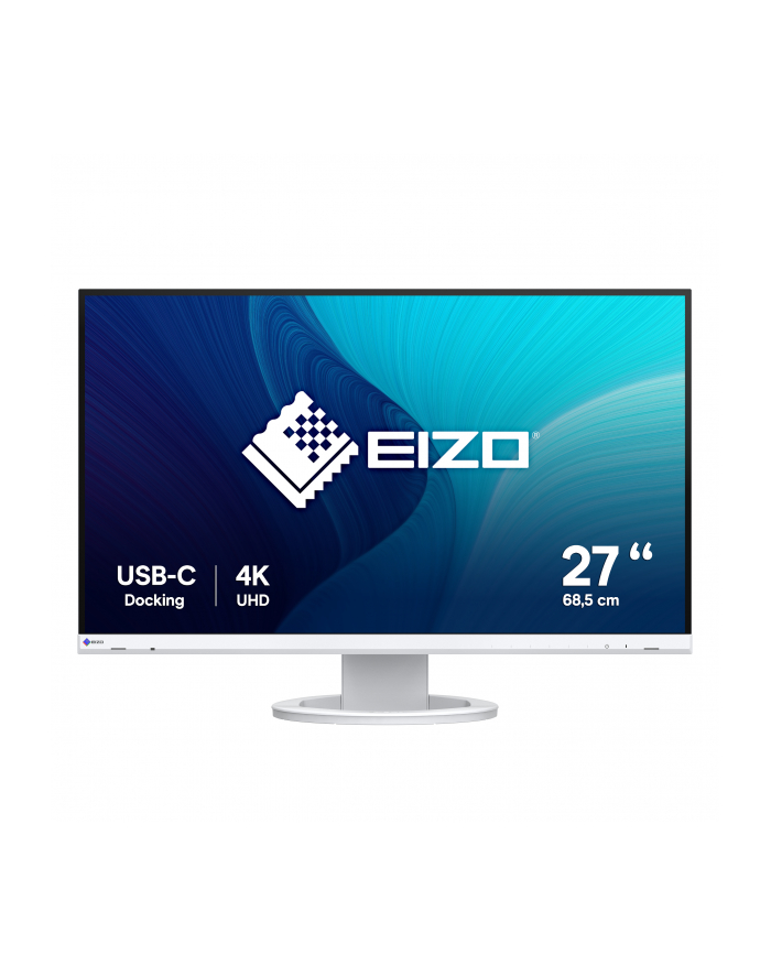 Eizo 27'' FlexScan EV2740S-WT 4K (UHD) IPS LED 16:9 60 Hz Monitor główny