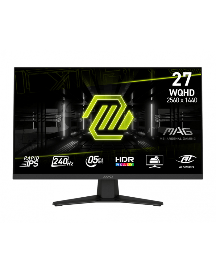 Msi 27'' MAG 274QFDE X24 WQHD Rapid IPS LED 16:9 240 Hz Gaming Monitor główny