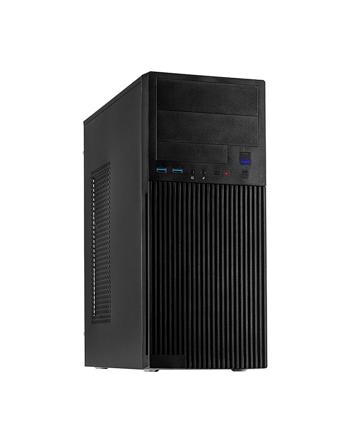 Inter-Tech IT-2815 Linear Midi Tower czarny główny