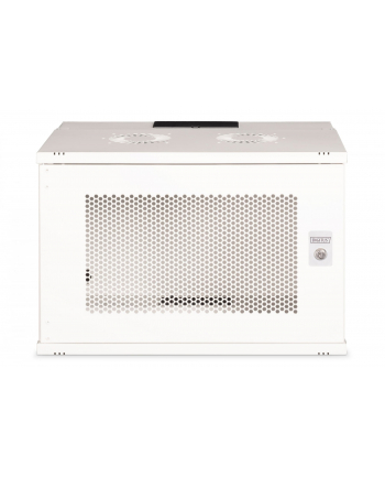 Digitus Szafa sieciowa wisząca 19'' 7U SOHO PRO 370 x 540 x 400mm drzwi perforacja szary niezłożona 60kg (DN49208) nr 2