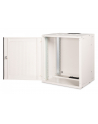 Digitus Szafa sieciowa wisząca 19'' 12U SOHO PRO 595 x 540 x 400mm drzwi perforacja szary niezłożona,60kg (DN49210) - nr 5