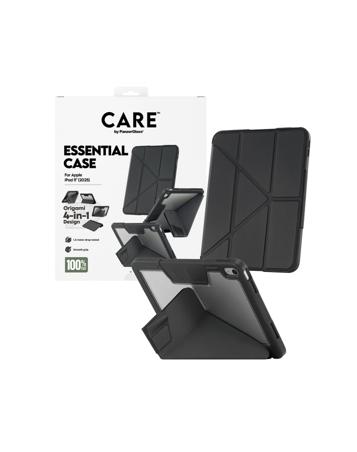 Panzerglass Etui Care By Tpu Essential Case Do Ipad 11'' A16 2025 Czarno-Przezroczyste główny