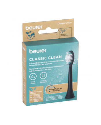 BEURER KOŃCÓWKI DO SZCZOTECZEK SONICZNYCH CLEAN Dodatkowe końcówki nr 1