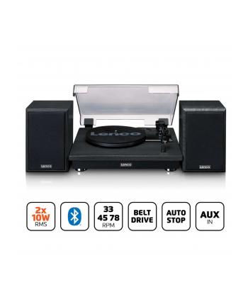 Gramofon LENCO LS-100BK Czarny (LS100BK)