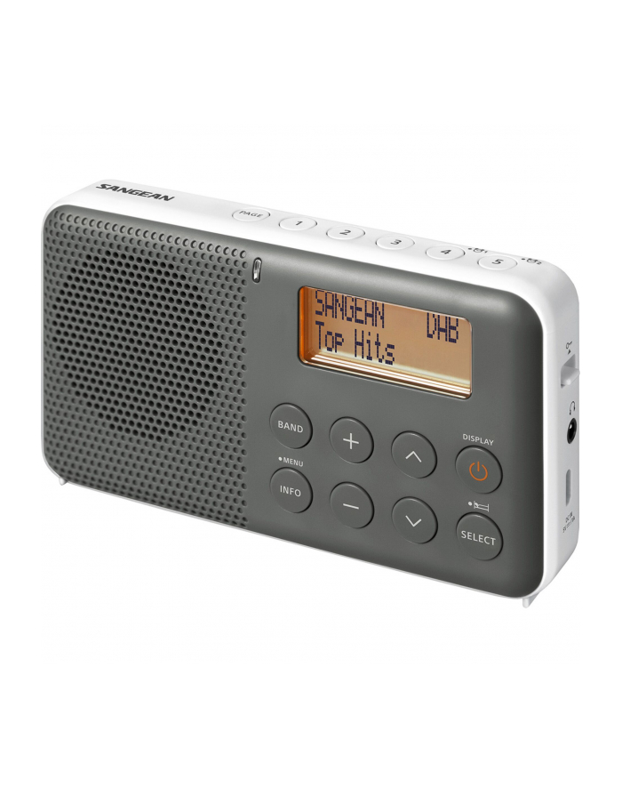 Sangean DPR-64 Grey White Dab+ (A500401) główny