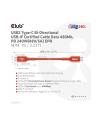 Club 3D Kabel Usb Club3D 2 Typ C Pd 240W / 480Mb 1M St/St Retail - nr 43