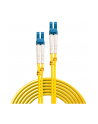 Lindy 47454 kabel InfiniBand / światłowodowy 10 m LC Żółty - nr 1