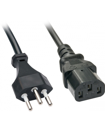 Kabel Zasilający Lindy Lindy Iec-Netzkabel Schweiz Iec320 C13 0.7M