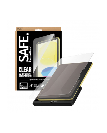 Panzerglass SAFE. by ® Screen Protector iPad 11'' (2025) | 10.9'' (2022) | Ultra-Wide Fit w. Fastfit tool Przezroczysta ochrona ekranu Apple 1 szt. nr 1