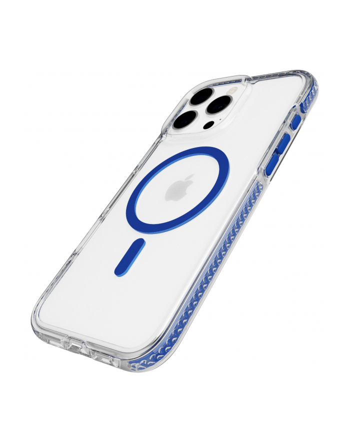 Tech21 Evocrystal Etui Do Iphone A 16 Pro Max Kompatybilne Z Magsafe Odporne Na Uderzenia 15X Wojskowy Standard Testowany W Kolorze Niebieskim główny