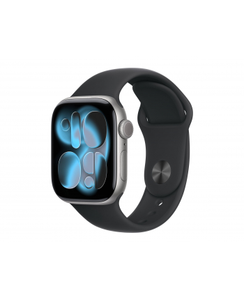 Apple Watch Series 11 GPS 42mm Space Grey Aluminium Case with Black Sport Band - M/L,Model A3331