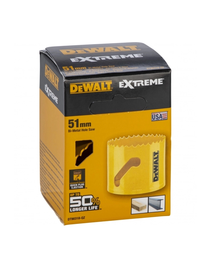 Dewalt Otwornica Hss Bi-Metal 51mm Dt90318 DT90318QZ główny